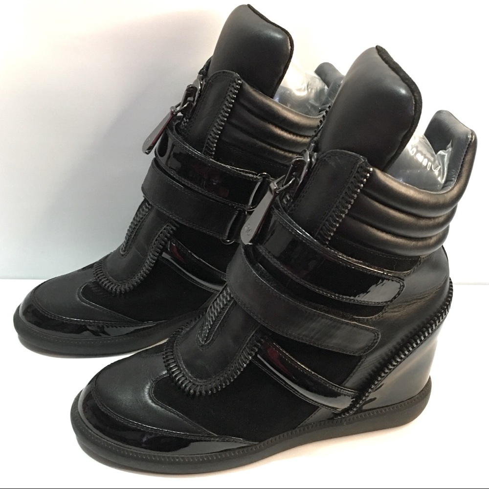 Monika Chiang High Top Wedge Sneakers